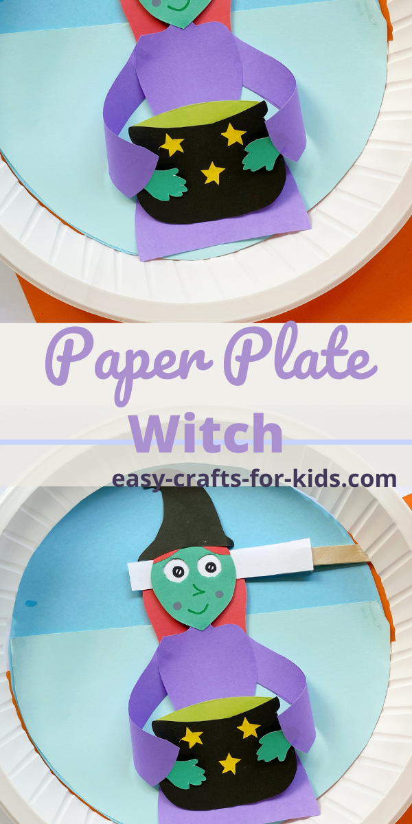 Spooky Paper Plate Eyes, Crafts for Kids