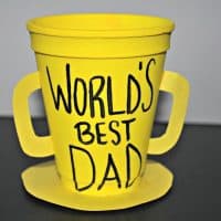 Worlds Best Dad Trophy