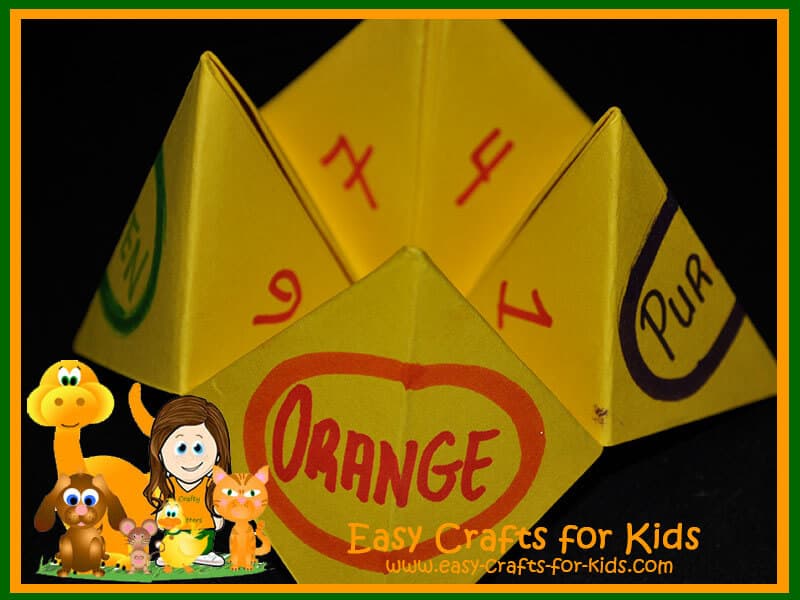 Folded paper crafts