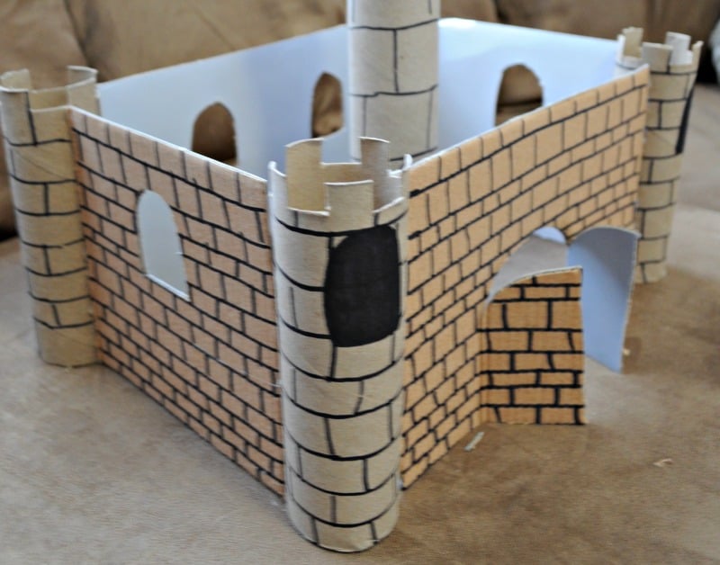 How To Make a Castle – Build A Cardboard Medieval Castle