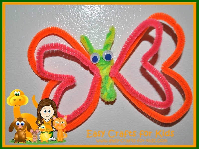 Pipecleaner butterfly
