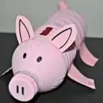 Water bottle piggy bank
