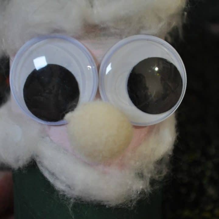 Making the elf's face - step 5