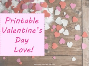 Printable Valentine's Day cards