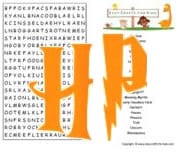 Harry Potter word search