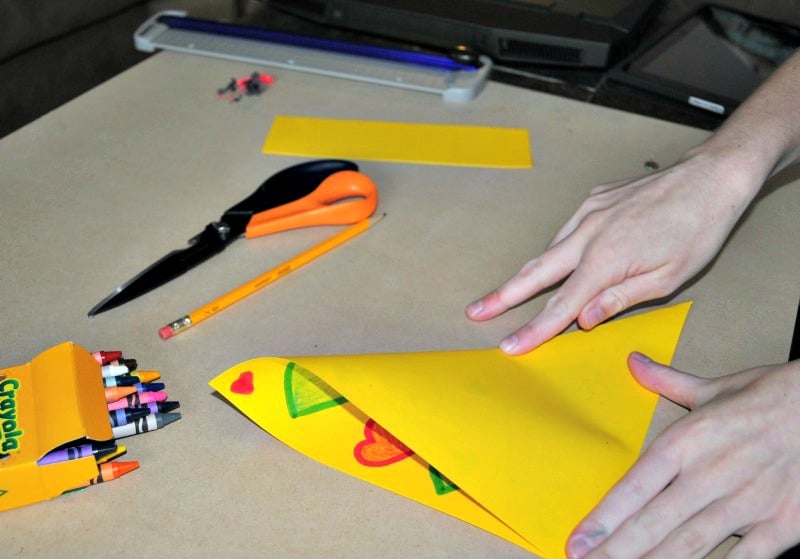 Paper windmill step by step craft