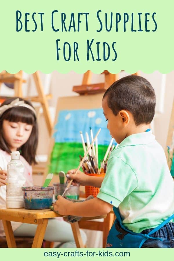 Always be prepared to give your child the opportunity to have fun crafting! Make sure keep a stash of these craft supplies for kids at all times. #craftsforkids #kidscrafts #craftsupplies #crafting #kidsactivities #easycraftsforkdis