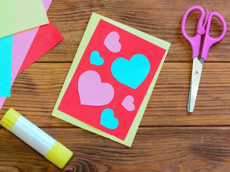 Kids crafting supplies
