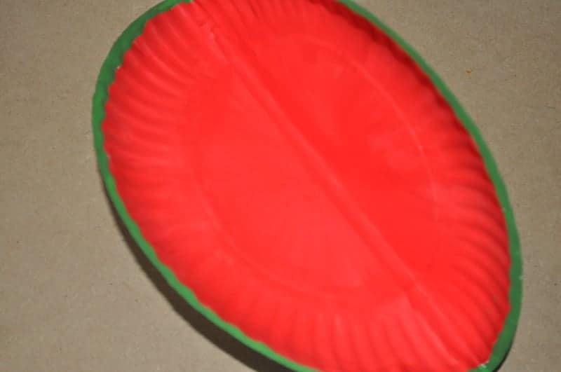 frog paper plate craft step by step