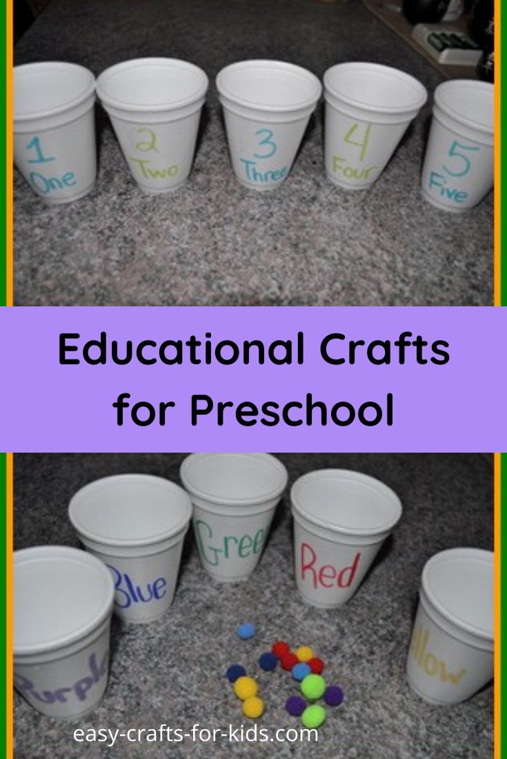 Educational Crafts for Preschoolers