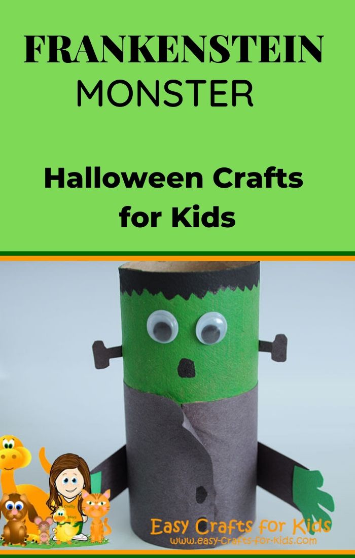 Halloween frankenstein craft