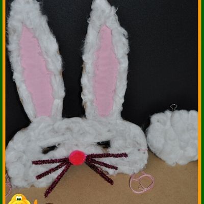 easter bunny mask craft