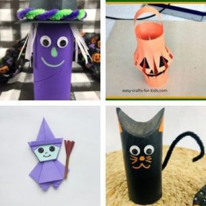 easy Halloween crafts for children