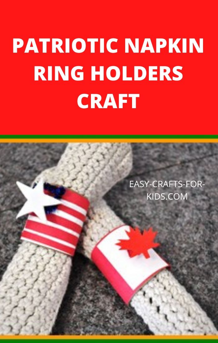easy Patriotic Napkin Ring Crafts