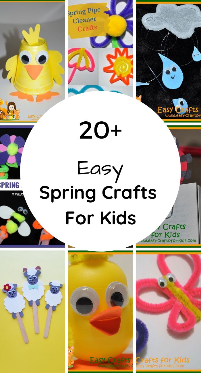 easy spring crafts for kids