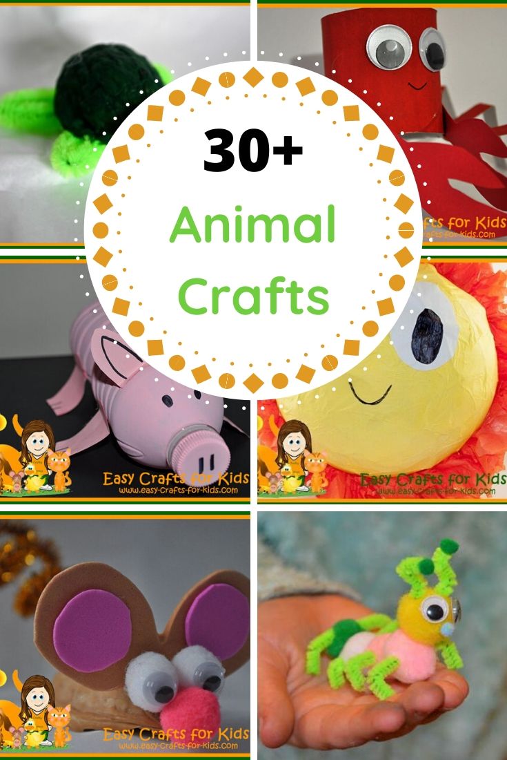 Free Animal Crafts for Kids From All the Animal Kingdom