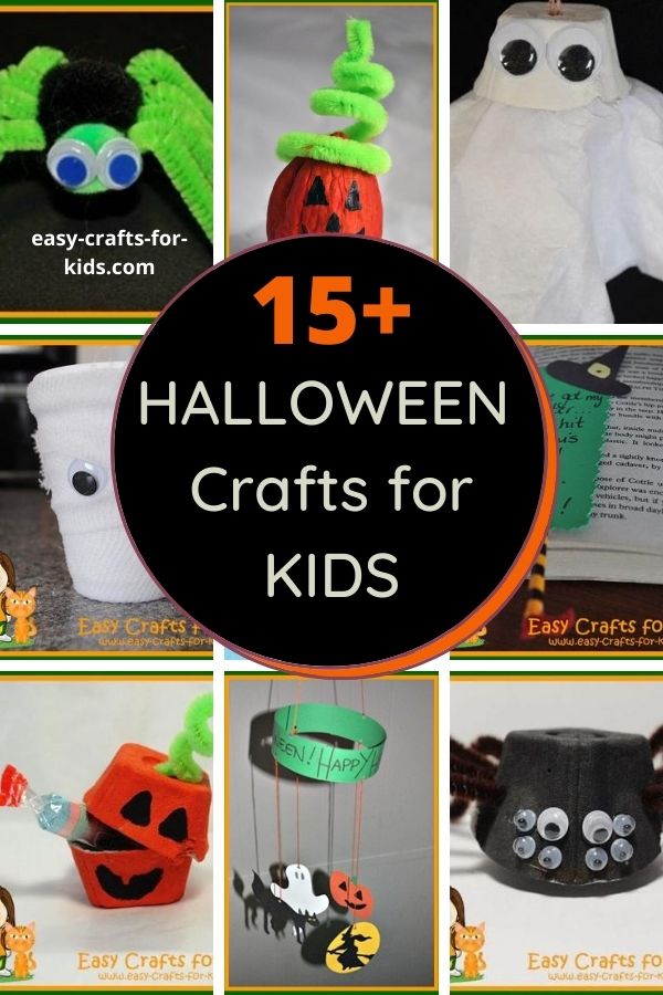 Easy Halloween Crafts for Kids 2022