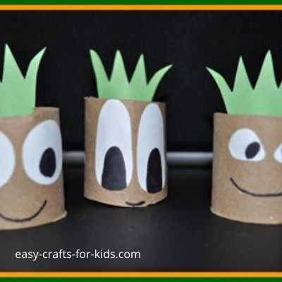 Mother’s Day Toilet Paper Roll Crafts – Homemade Plant Starters