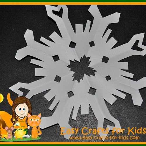 how to make paper snowflakes