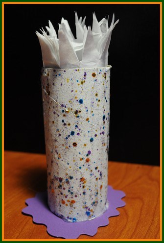 Confetti Launcher Craft With Toilet Paper Roll