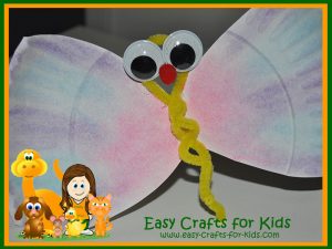 Butterfly Paper Plate Craft for Kids - Easy Crafts For Kids