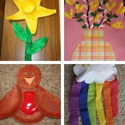 preschool spring crafts