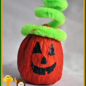 pumpkin crafts with walnuts