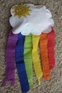 rainbow craft for preschool