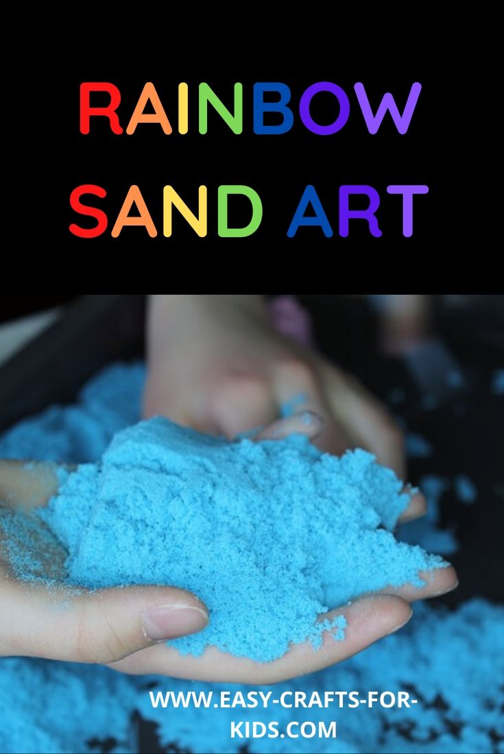 rainbow sand art