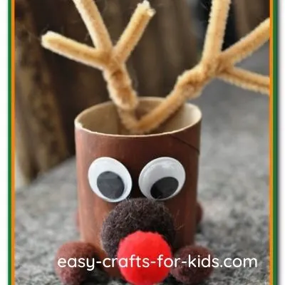 rudolph the red nosed reindeer craft