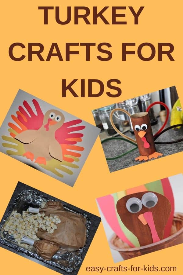 Turkey crafts for kids #Thanksgiving #thanksgivingcrafts #crafts #craftsforkids 