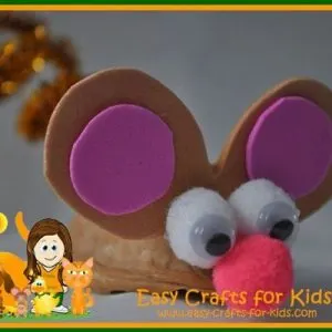 walnut mouse craft