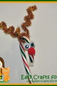 candy cane reindeer