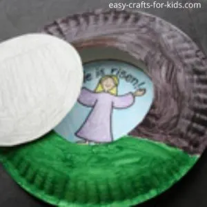 easter craft tomb