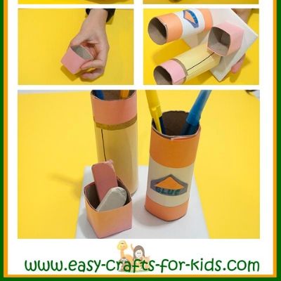 easy pencil holder craft