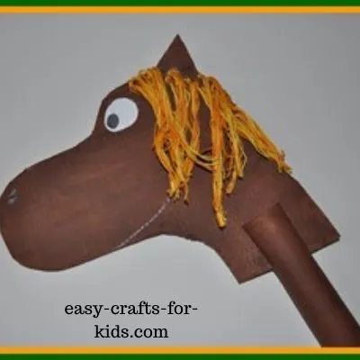 horse paper craft