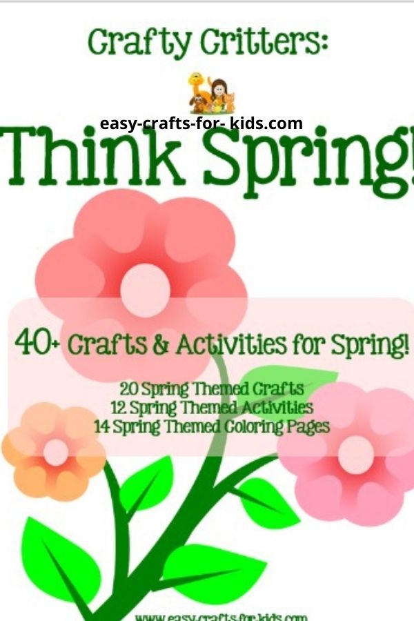 spring activities for kids ebook