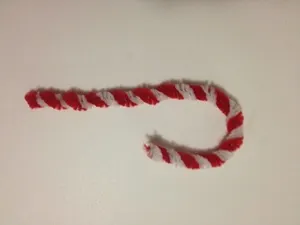 pipe cleaner candy cane