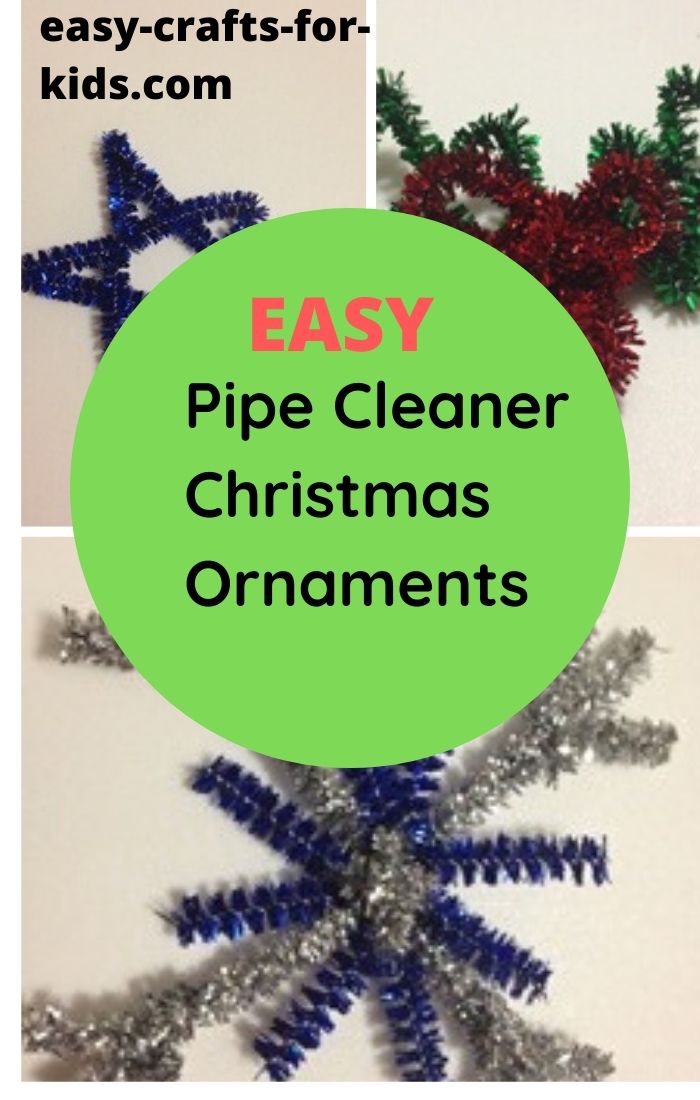 pipe cleaner christmas ornaments