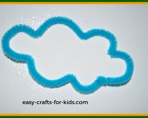 cloud spring magnet crafts