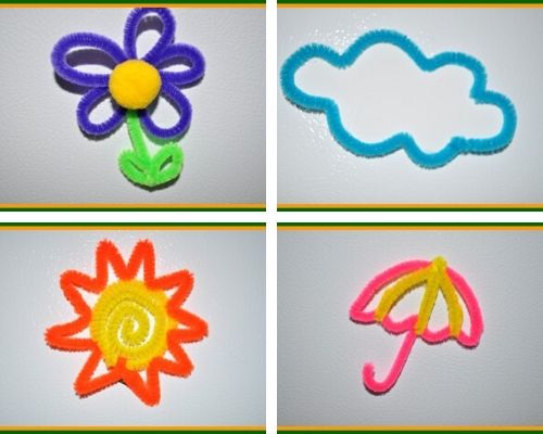 kids spring magnet crafts