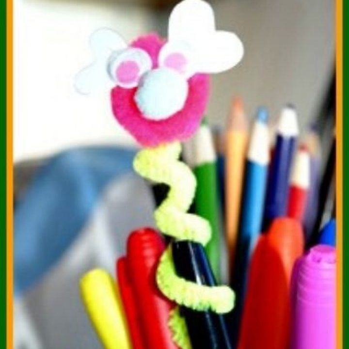 valentine pencil craft