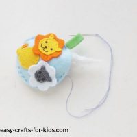 Lion and Lamb Christmas Ornament Craft