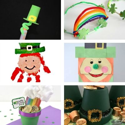 st patricks kids crafts