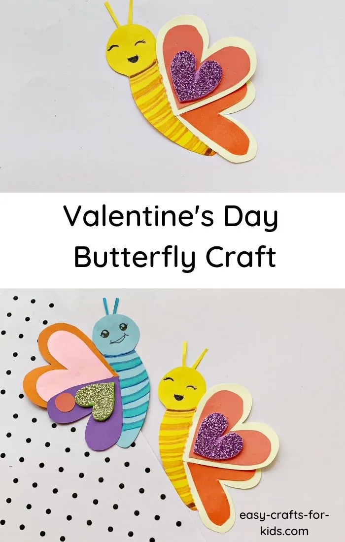 Valentine's Day Butterfly Craft