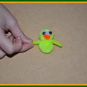pom pom chick craft