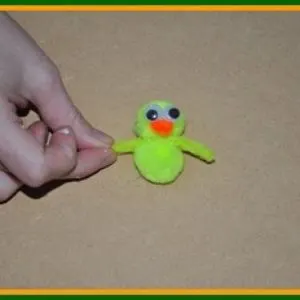 pom pom chick craft