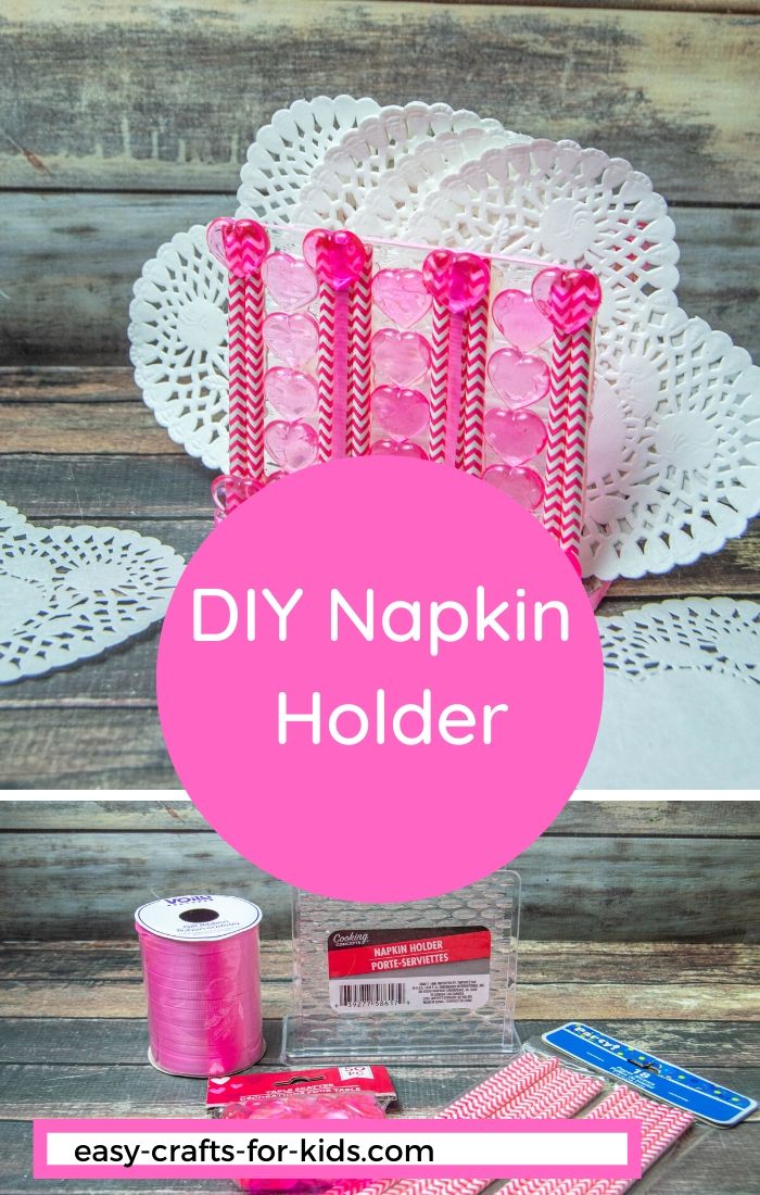 DIY Napkin Holder for Valentine's Day