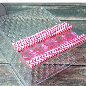 diy napkin holder valentine