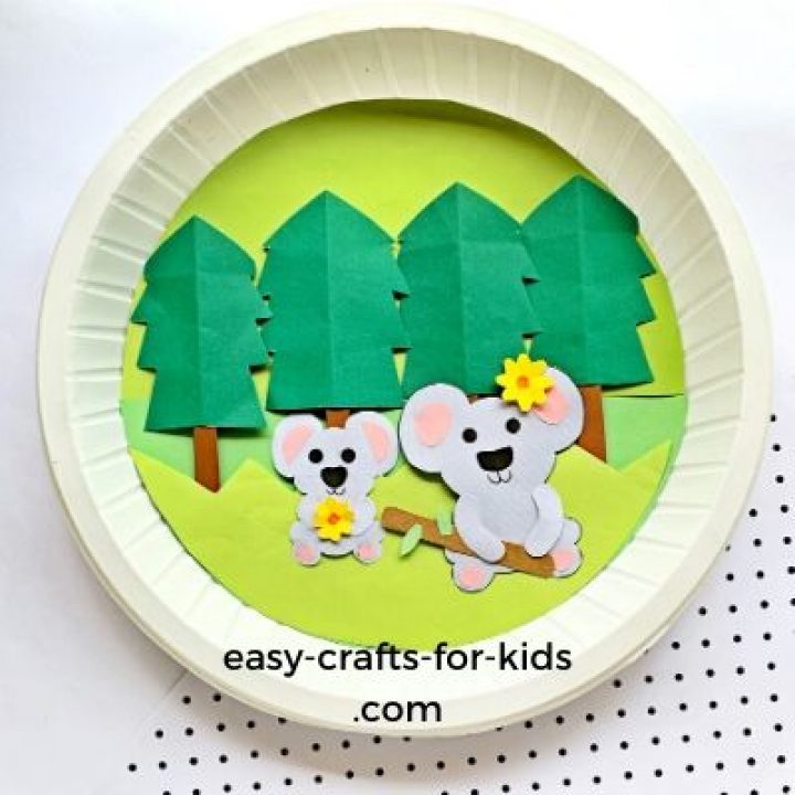 Black Bear Paper Plate Craft: Fine Motor Activity for Kids